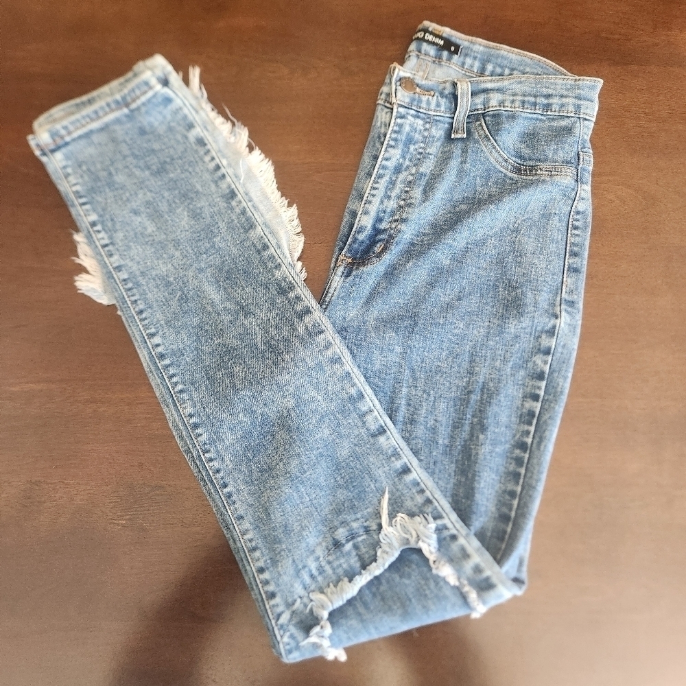 GJG DENIM Stylish High-waist woman jeans size 9